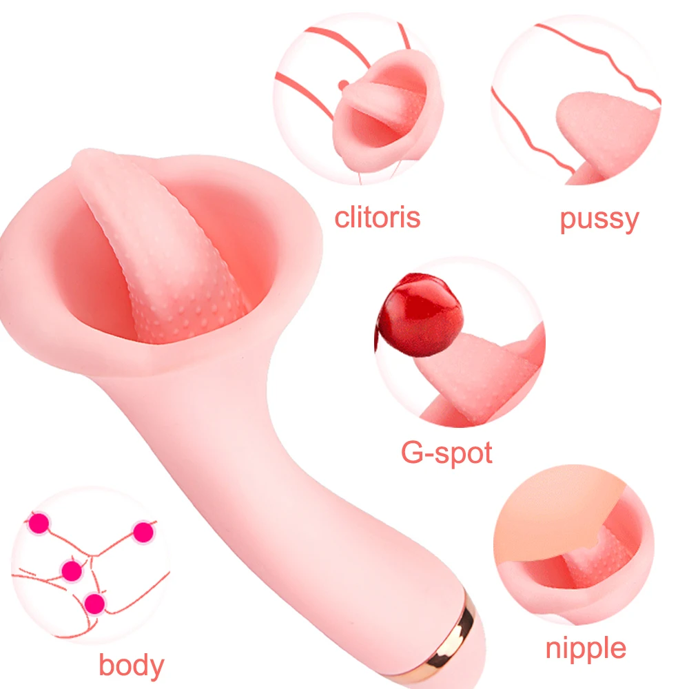 Лизание вибратор оральный язык клитор киска секс игрушки для женщин сосание сосков Присоска на грудь Стимулятор вибрационный эротический