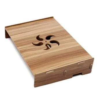 

Wooden Monitor Shelf Plinth Strong Laptop Stand LED Computer Riser Desktop Holder Bracket Home Tablet Lapdesks