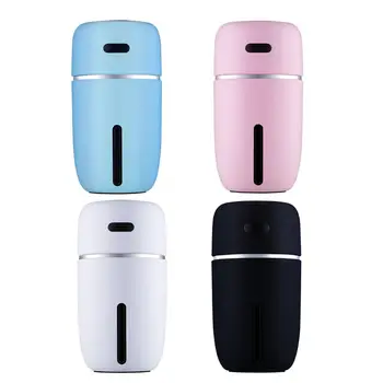 

200ml Ultrasonic Essential Oil Diffuser Aroma Aromatherapy Night Light Fine Fog Humidifier Household Room Decor Car Accessory