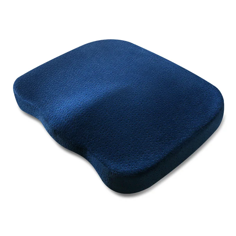 

Velvet Fabric Beautiful Buttocks Slow Rebound Space Memory Cotton Protection of The Tail Office Home Travel Cushion of Chair