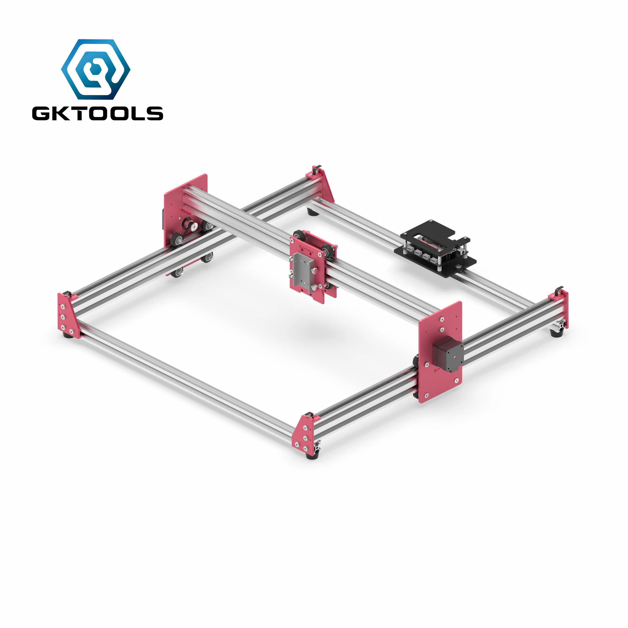Лазерный гравер с ЧПУ GKTOOLS Гравировальный аппарат сделай сам 45*45 см