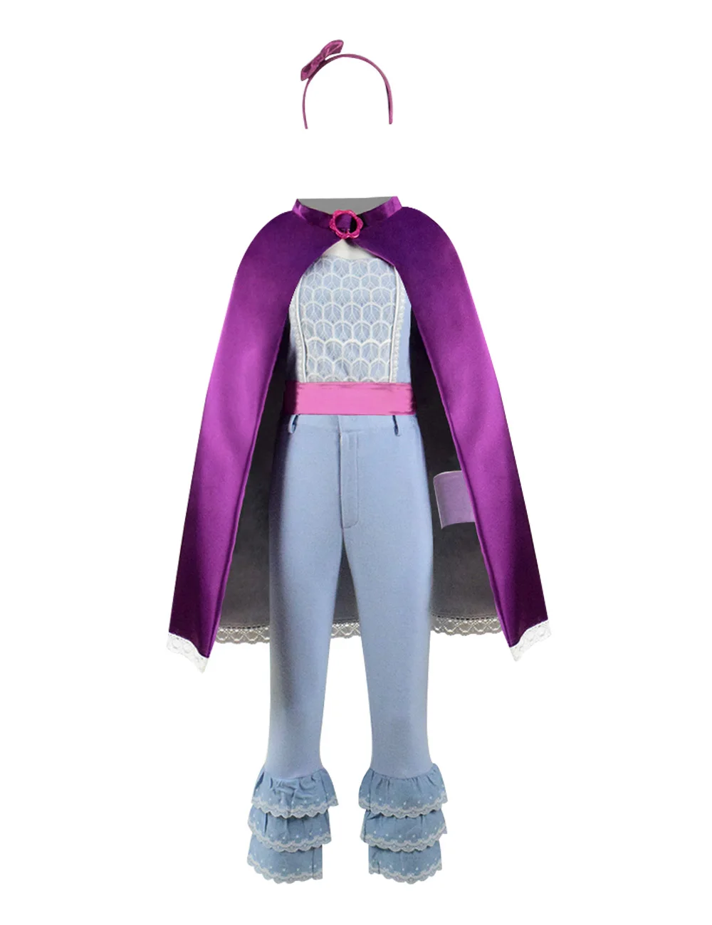 Cosdaddy Bo Peep Cosplay Costume For Women Girl Halloween Toy Full Set Blue Outfit | Тематическая одежда и униформа