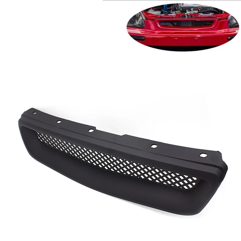 

Hot Sale Car GRILL For Honda Civic 96-98 mesh grille intake grille Dropshiping