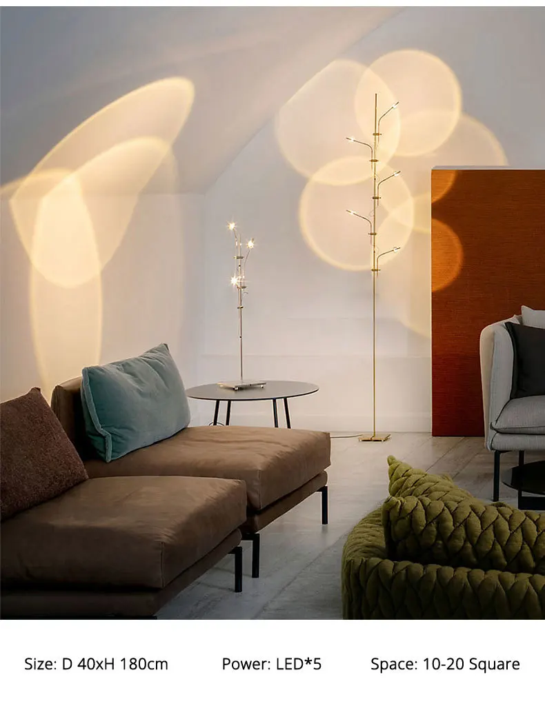 Sonnenuntergang Minimalistische für & Schlaf- – LED Lightzey Wohnzimmer Stehlampe |