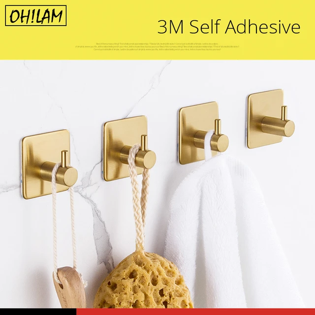 Crochets Adhésifs Imperméables pour le Bain, Autocollant Mural de Chat en  Plastique, Cintre de Porte pour la Cuisine, Crochet Transparent pour  Serviette, 2 Pièces - AliExpress