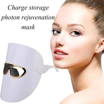 

3 Colors LED Light Therapy Face Mask Anti Aging Removal Acne Wrinkle Skin Tighten Photon Instrument SPA Treatment IPL Beauty