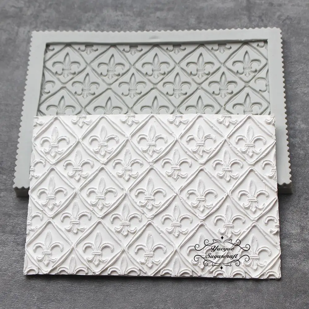 Yueyue Sugarcraft Boder силиконовая форма в виде цветка розы помадка форма для украшения торта инструменты форма для шоколадной мастики штукатурка
