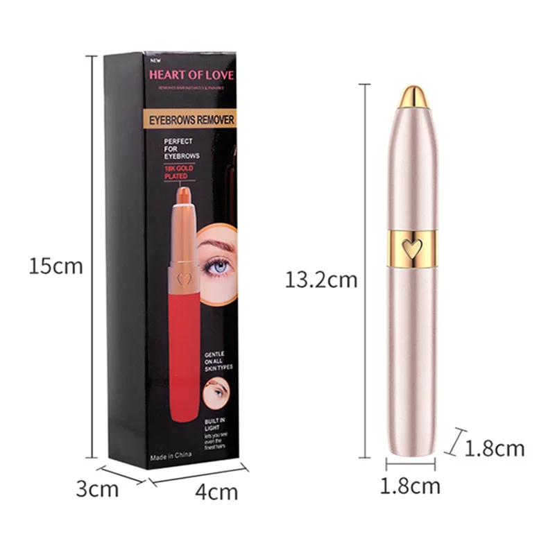 Electric Hair Shaver For Women Beauty Mahcine Leg Hand Lip Face Hair Cleaner Eyebrow Repair Pen 4
