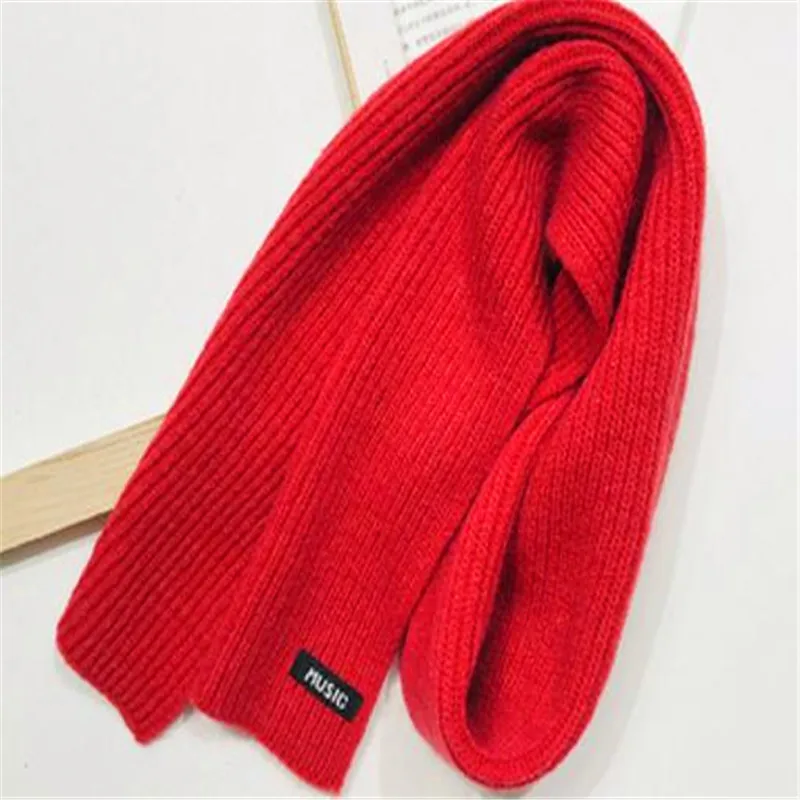 Детский шарф, зимний шерстяной вязаный шарф для девочек, Осенний красивый детский шарф в Корейском стиле на осень и зиму, BKX003