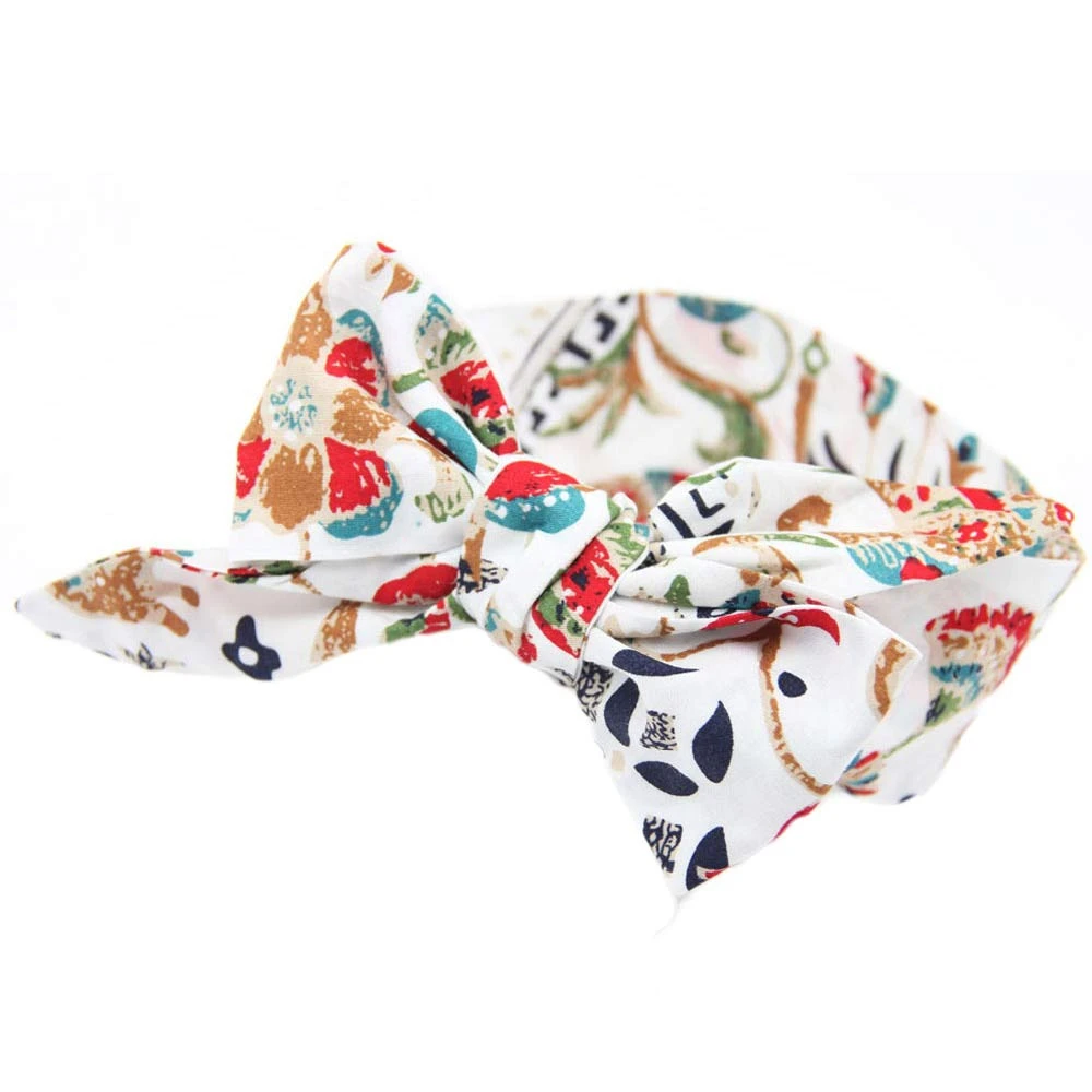 Women Fashion Elastic Headband Women Knotted Bow Style Hairband Female Stretch Hair Band Headdress Hair Accessories 903