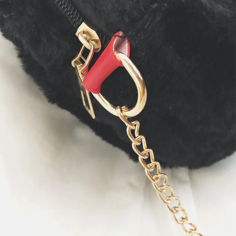 New Fashion Cute Litter Red Bat Plush Bag Cartoon Creative Dark Elf Beauty Backpack Christmas Halloween children girl bags