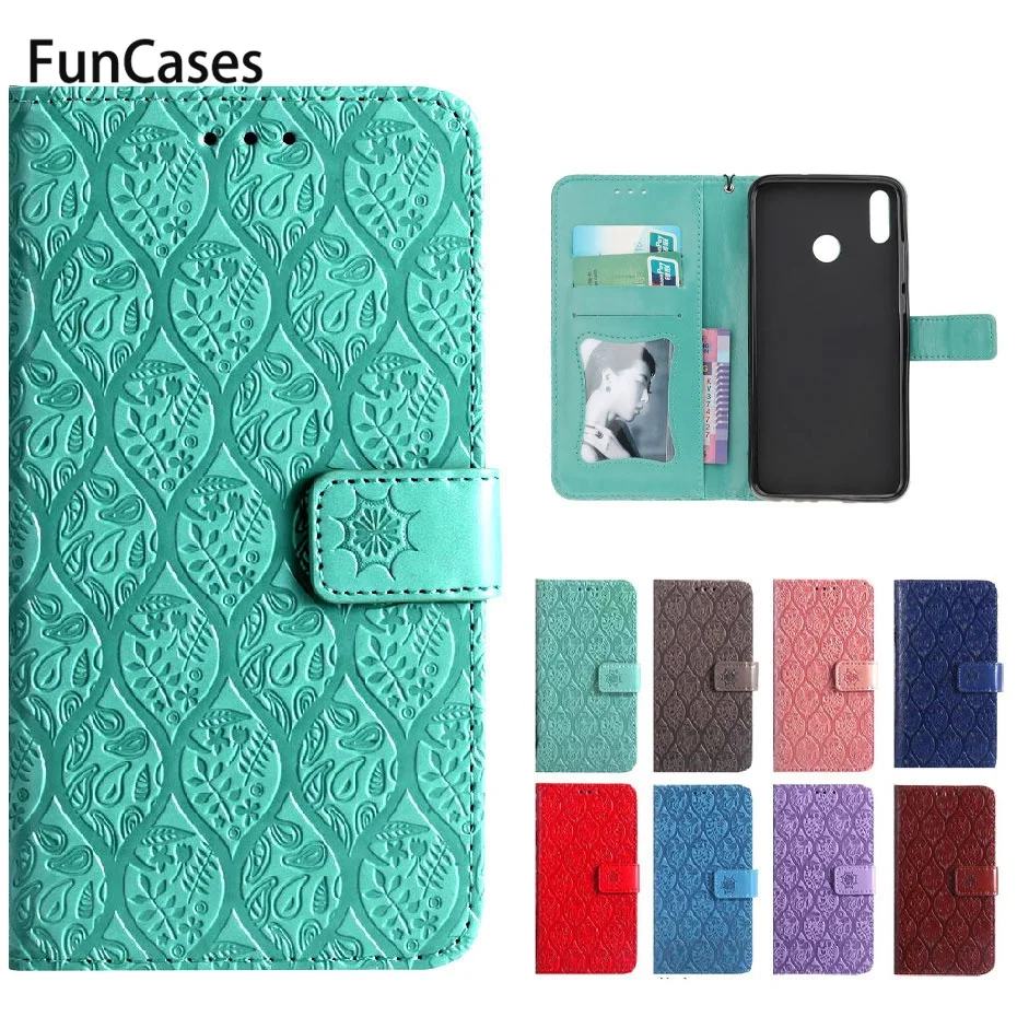 3D PU Leather Case For Honor 8X 6.5&quot Phone Huawei JSN-L21 JSN L21 Honor8X 8 X Flip Cover Hwawei | Мобильные телефоны и