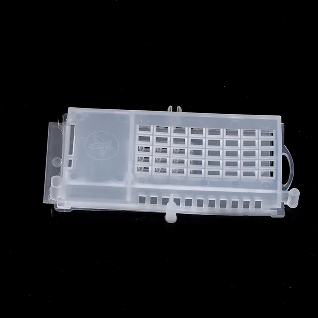 1 Db Fehér Átlátszó Méh Ketrec Szerszám Szállító Méhészeti Berendezések Queen Ház Méhkas - Image 5