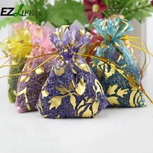 Ароматерапевтическое Саше из сушеных лепестков в шкафу с ароматом и дезодорированием чистое натуральное Лавандовое сушеное цветочное саше 5 г