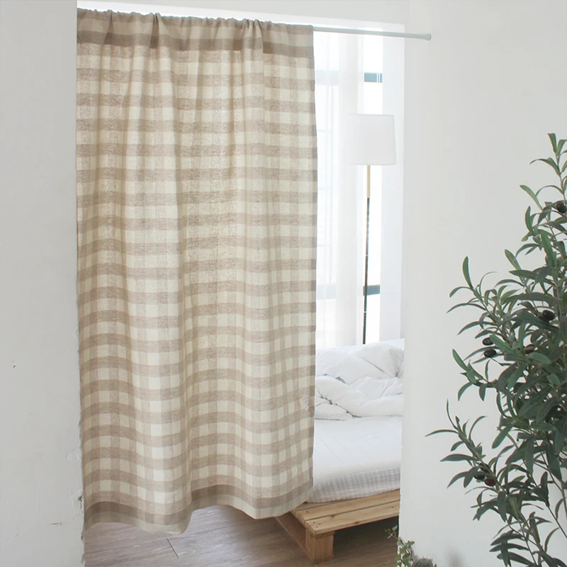 Coreano sombreamento cortina porta cortina sala de