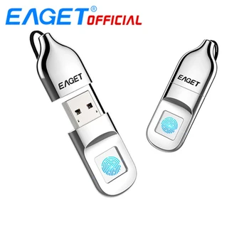 

EAGET Fingerprint Type C USB Flash Drive 16GB USB 3.0 Pen Drive 32GB 64GB 128GB Pendrive USB Stick Disk for Mobile Phone Laptop