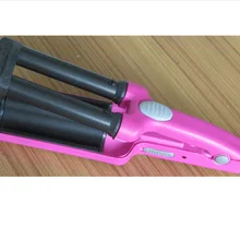 P65 стиль мини маленький три трубки Стайлинг Pin, носить шута бигуди для волос Горячая Автоматический заказ