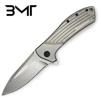 

BMT ZT0801 0808 Folding Knife D2 Blade Steel Handle Flipper Tactical Survival Camping Knife Outdoor Hunting Pocket Tools OEM