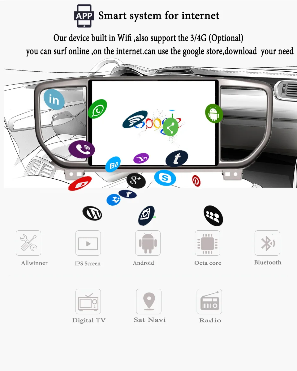 Sale android9.1 IPS+2.5D car dvd multimedia player auto radio for KIA sportage 2019 2020 kx5 navigation stereo headunit gps 4 Sale android9.1 IPS+2.5D car dvd multimedia player auto radio for KIA sportage 2019 2020 kx5 navigation stereo headunit gps 4