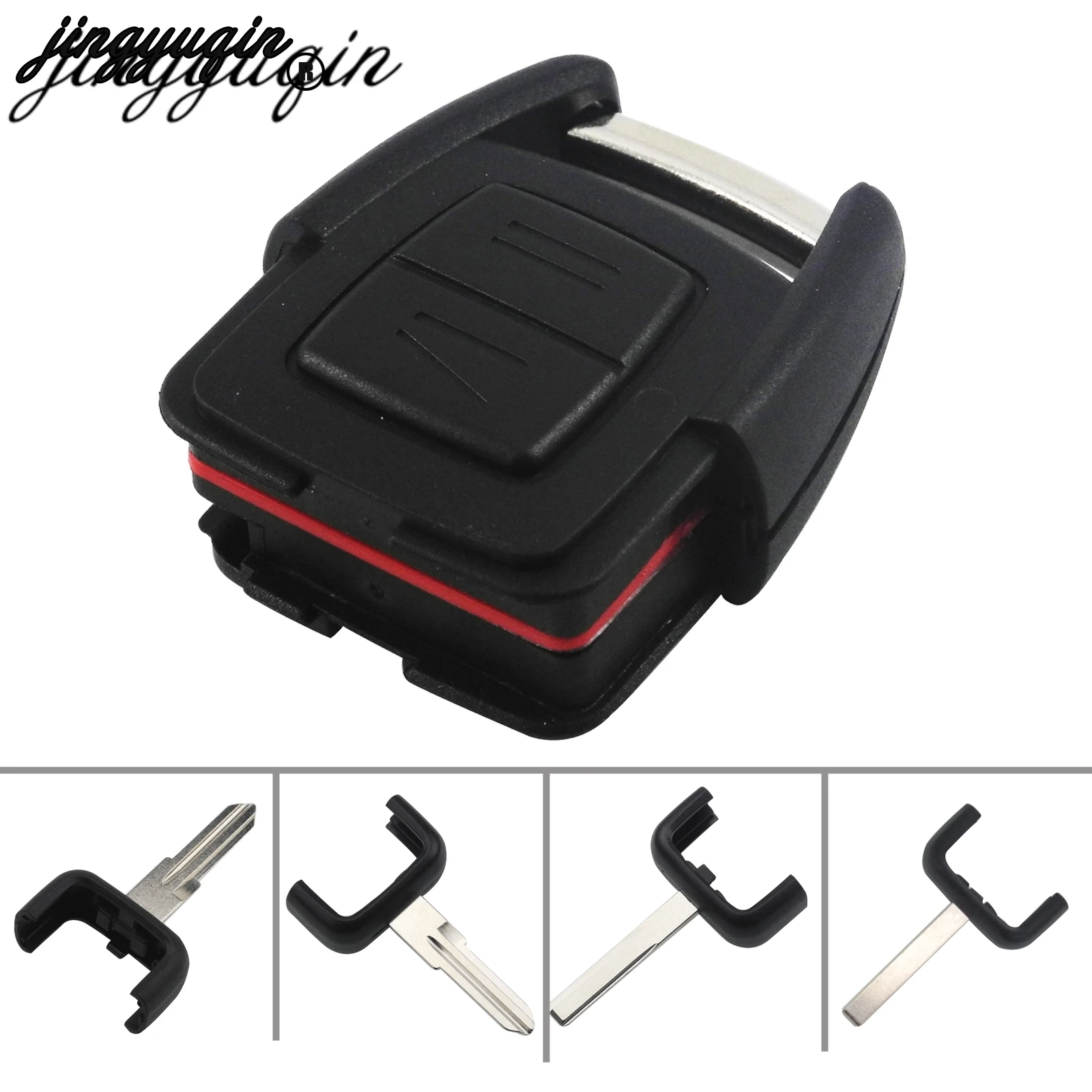 Jingyuqin 2 кнопки автомобильный брелок для ключей Vauxhall Opel Astra H J g Zafira mokka Omega Vectra (YM