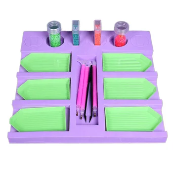 

1set Diamond Painting Point Drill Plate DIY Handmade Craft Diamond Painted Tools Accessories