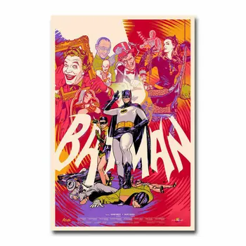 

Batman DC Anime Silk Fabric Wall Poster Art Decor Sticker Bright
