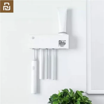 

Youpin Dr.meng UVC Ultraviolet Toothbrush Sterilizer Detachable Automatic Toothpaste Dispenser Tooth Brush Holder