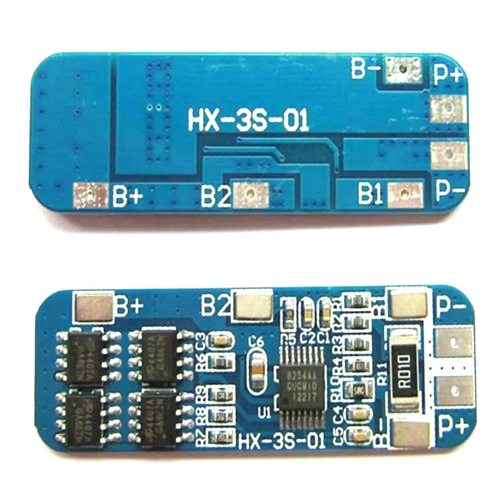 

3S 10A Lithium Battery Charger Protection Board Bms Li-ion Charging Module 12v