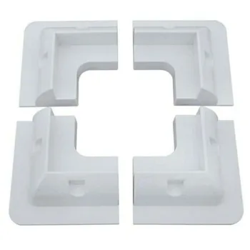 

Solar Panel Bracket Mounting Support White Vehicle Garages Tool For RV