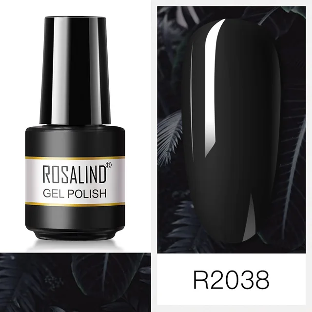 ROSALIND Nail Art 7ML Gel Polish 80 Color For Manicure Design UV Nail Polish Gel Lacquer Soak Off Semi Permanent Gel Nail Polish RAR2038