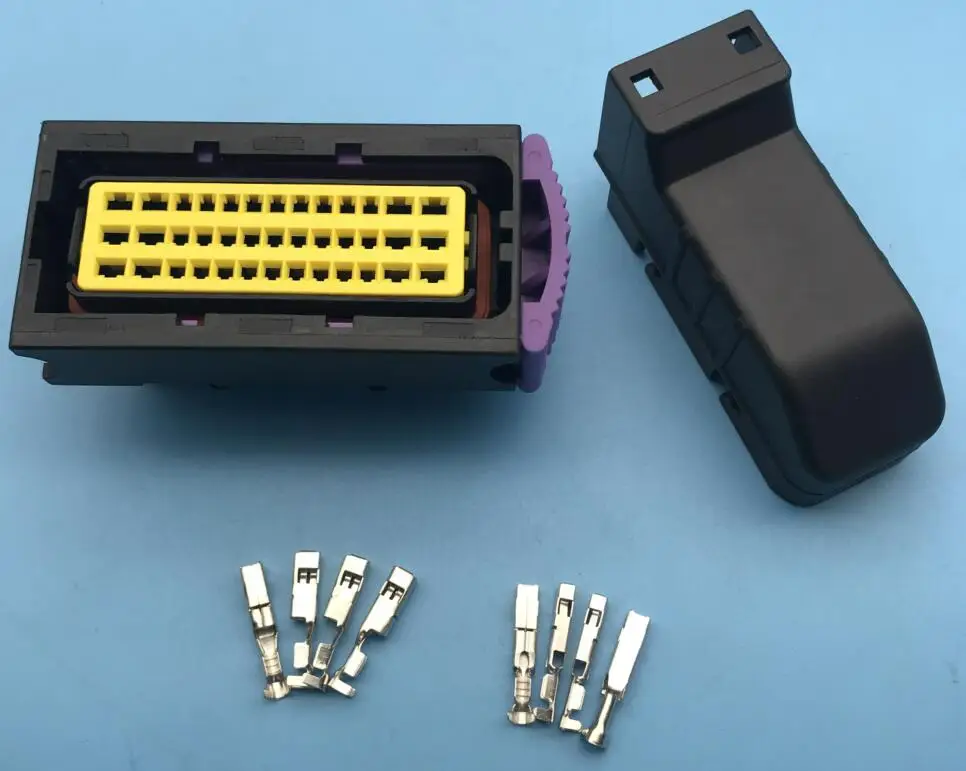 10 pcs 5/10 шт. 39pin автомобильный ЭБУ разъем Мужской Женский 39P электрические разъемы для транспортного средства электронный блок управления - Название цвета: 10 pcs