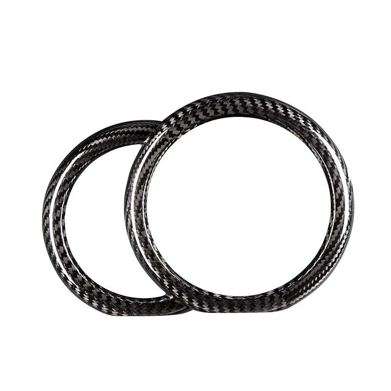 Настоящий автомобильный измеритель из углеродного волокна крышка для приборной