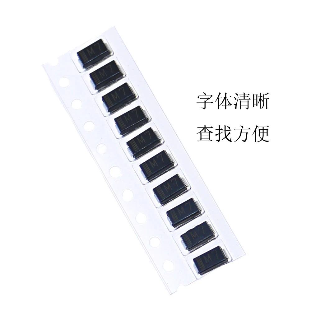 Kit 150 Diodes SMD Assorties Rapides/Schottky/Redresseur - 15 Valeurs (M1, M4, M7, SS14, SS34…) - Chanzon Électronique