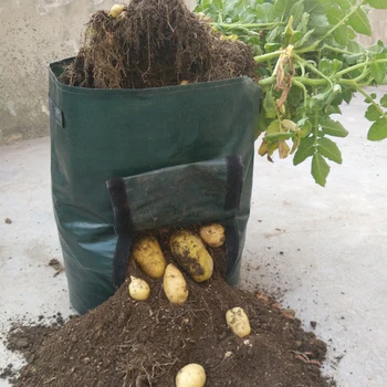 

Planting Grow Bags Pots With Handles eco friendly beauty planting bag tree bag growth seedling flower pot Garden Pots Planters