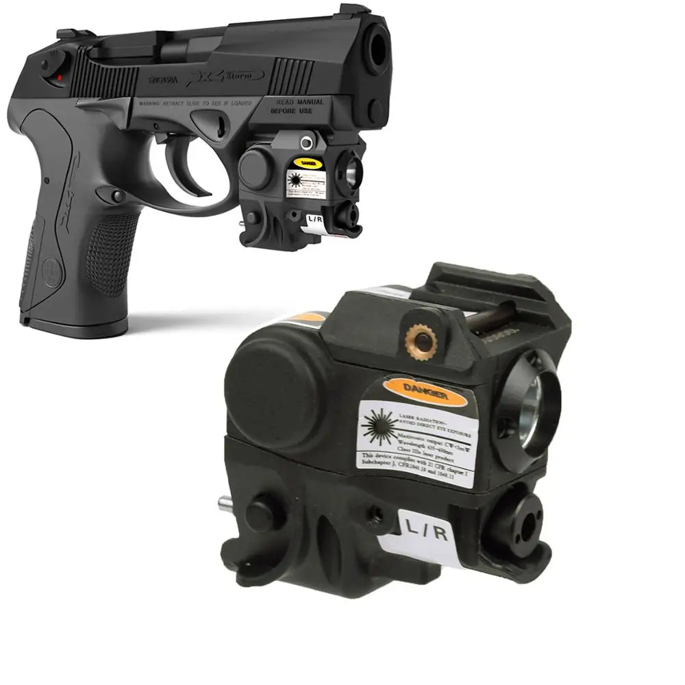 Details about   LASERSPEED Red Laser Sight with 450lm Light Combo Pistol Airsoft Hunting Laser 