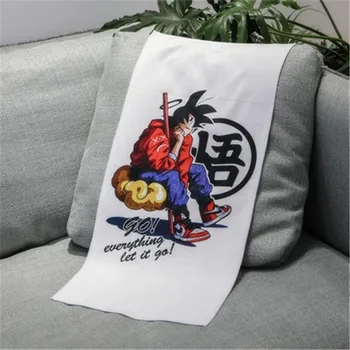 

Cartoon DragonBall Big Towel Washcloth Running A Fitness Absorbent Towels Men's And Women's Sweat Towels Action Figure Toy M3646
