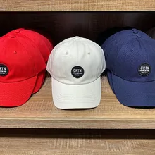 01912-hls26 новая весенняя хлопковая бейсбольная кепка с вышитыми буквами в школьном стиле Мужская Женская кепка для отдыха