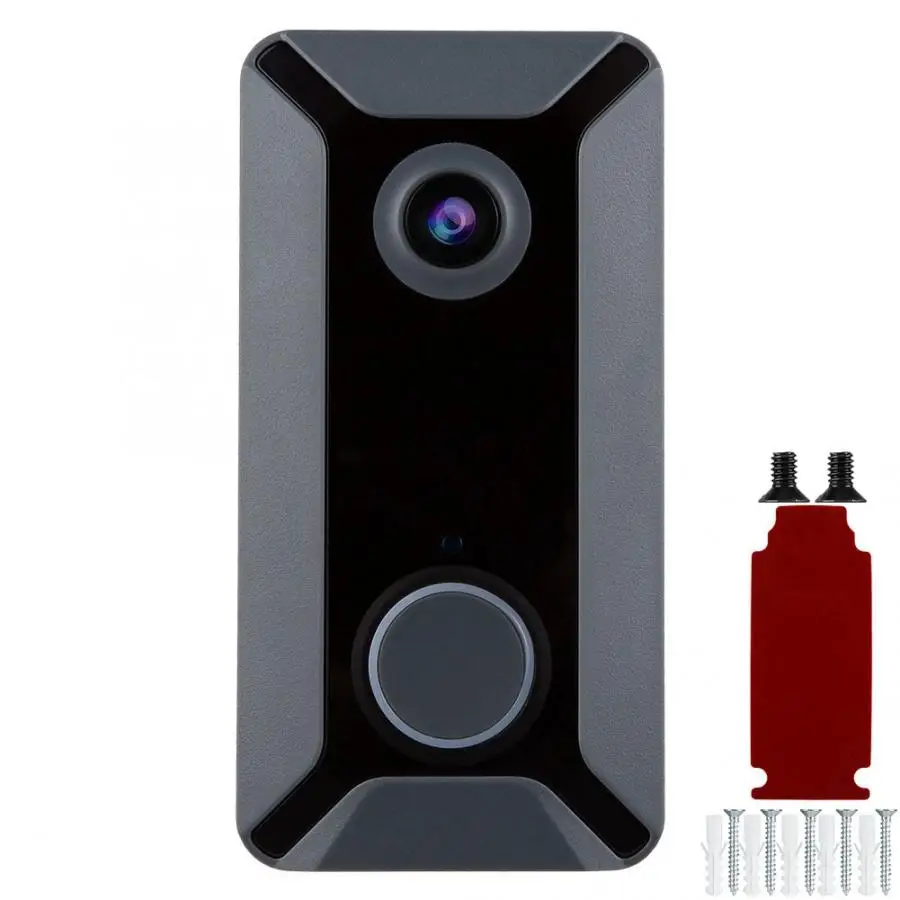 

Smart Access Control WiFi Monitor Intercom 5 IR Light 720P PIR Video Doorbell with Wide Angle Lens