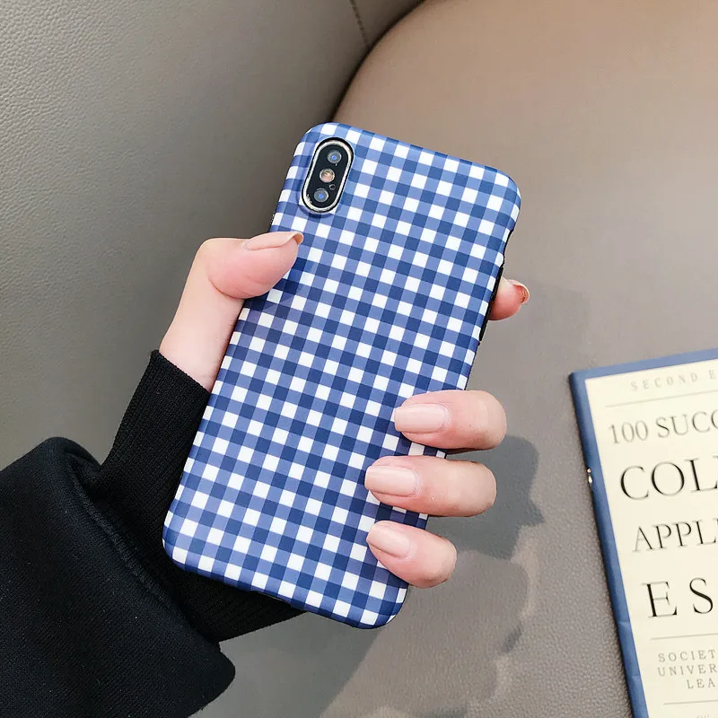 Korean Style Glencheck PHone Case (4)