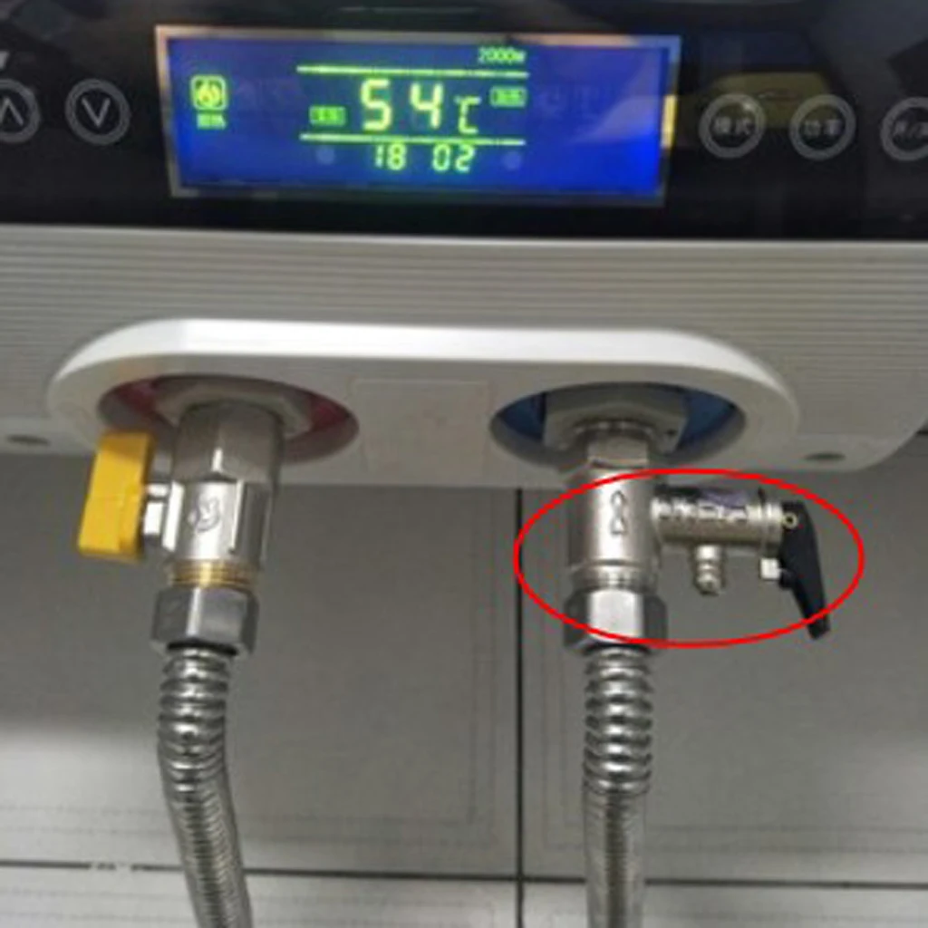 1/2inch DN15 Brass Water Heater Pressure Relief Check Safety Valve Water Heater Valve