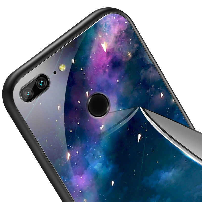 Телефонные чехлы для Huawei Honor 6X 7A 7C 7X 8X 8A 9 облегченное закаленное стекло крышка Y6 Y9 Y7 премьер-профессионал Magic2 противоударный корпус