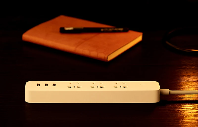 Xiaomi Qingmi умная домашняя полоса розетка умная лента питания Wifi приложение Беспроводная дистанционная розетка с 3 разъемами 3 USB порта