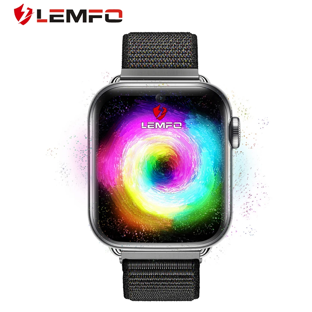 

LEMFO LEM10 Smart Watch 4G Android 7.1 3G RAM 32G ROM 1.88 Inch Large Screen 4G Sim Camera GPS WIFI Heart Rate Men Women