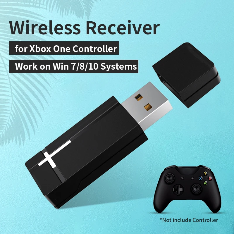 2.4G Wireless Adapter Receiver for XBOX One Controller Portable Receiver Transmitter for PC WIN