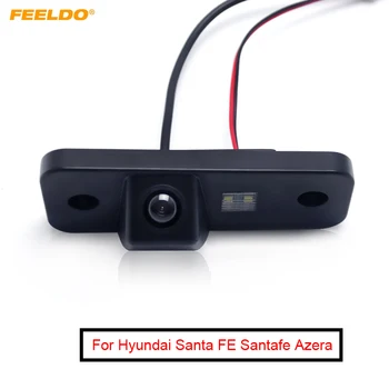 

FEELDO 1Set Car Reverse Rear View Camera for Hyundai Santa FE Santafe Azera Grandeur License Plate Camera #FD-2616