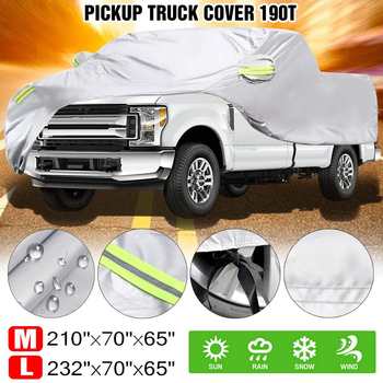 Yunsen Pickup trucks Half Car Cover Dustproof Sun UV Rain Dust Resistant  Protection