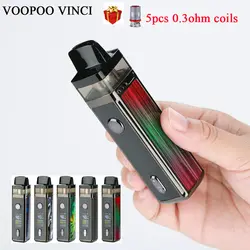 Новейший комплект VOOPOO VINCI Pod 1500 мАч батарея и 5,5 мл Pod Новый ген. AI чип пар, электронная сигарета Voopoo Mod Pod Комплект vs Drag nano/Caliburn