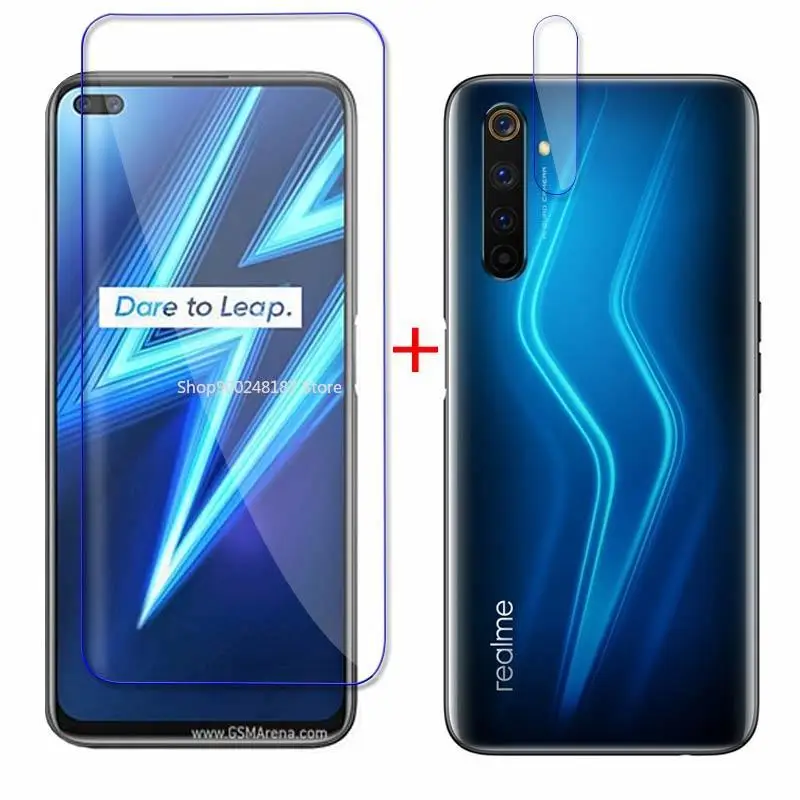 Realme6pro Tempered Glass For Oppo Realme 6 Pro 6 6i Back Camera Glass Screen Protector On Realmi 6 Pro Front Safety Hard Film afbeelding