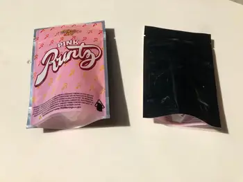 

25 Pack Joke's Up Pink Runtz Mylar Bags Local Medicated Edibles Smell Proof Bags