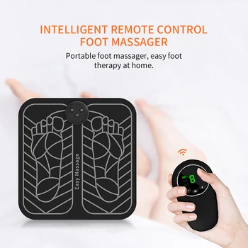 

EMS Electric Foot Massager Cushion Feet Muscle Stimulator Body Deep Muscle Massager Foot Massager Vibration Training Apparatus